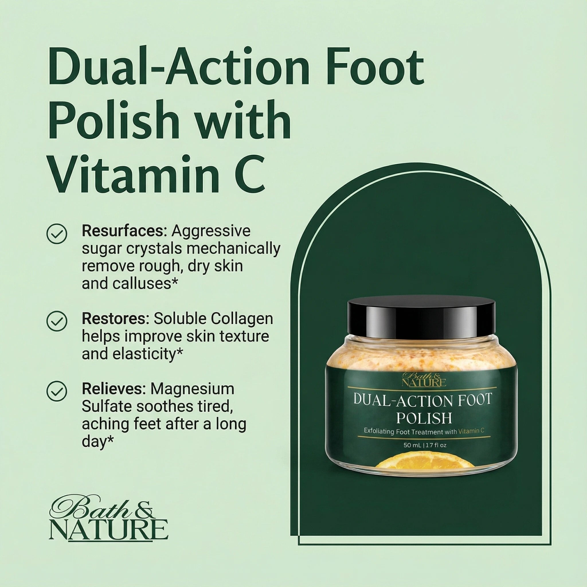 Dual-Action Foot Polish
