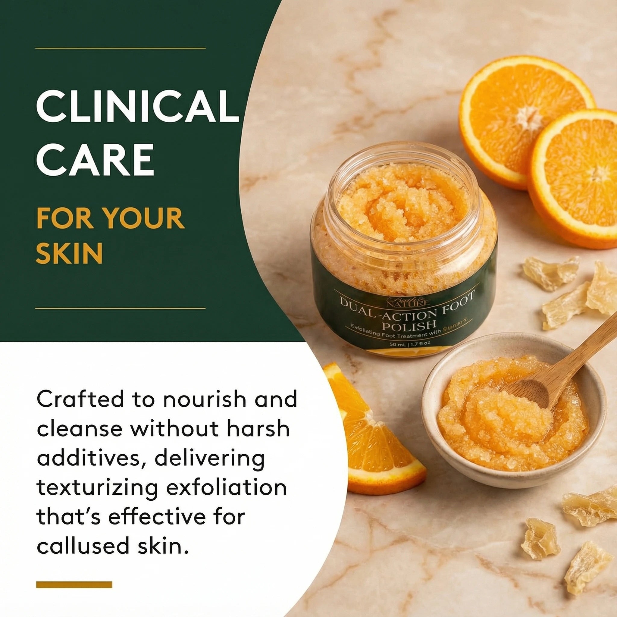 Dual-Action Foot Polish